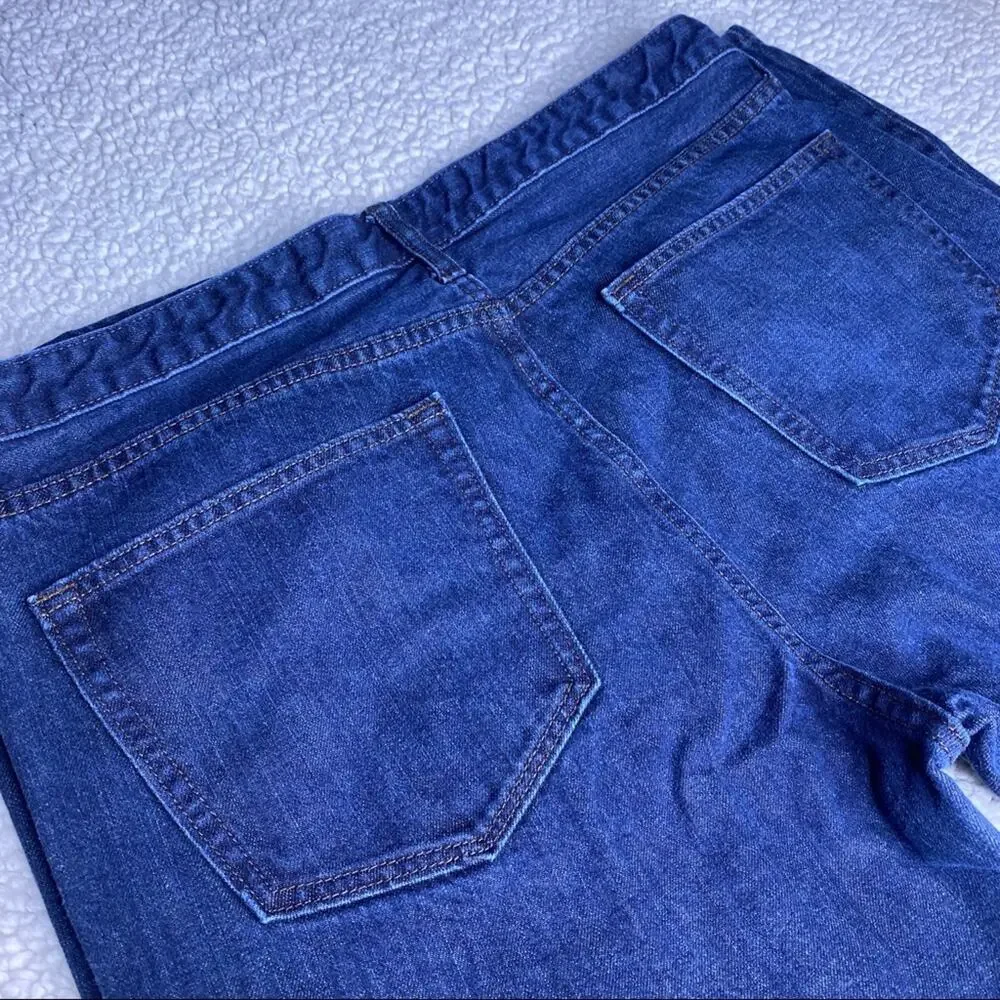 Banana Republic Slim Straight Dark Blue 36x32